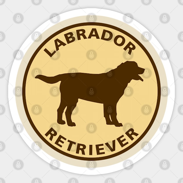 Labrador Sticker by rombcas